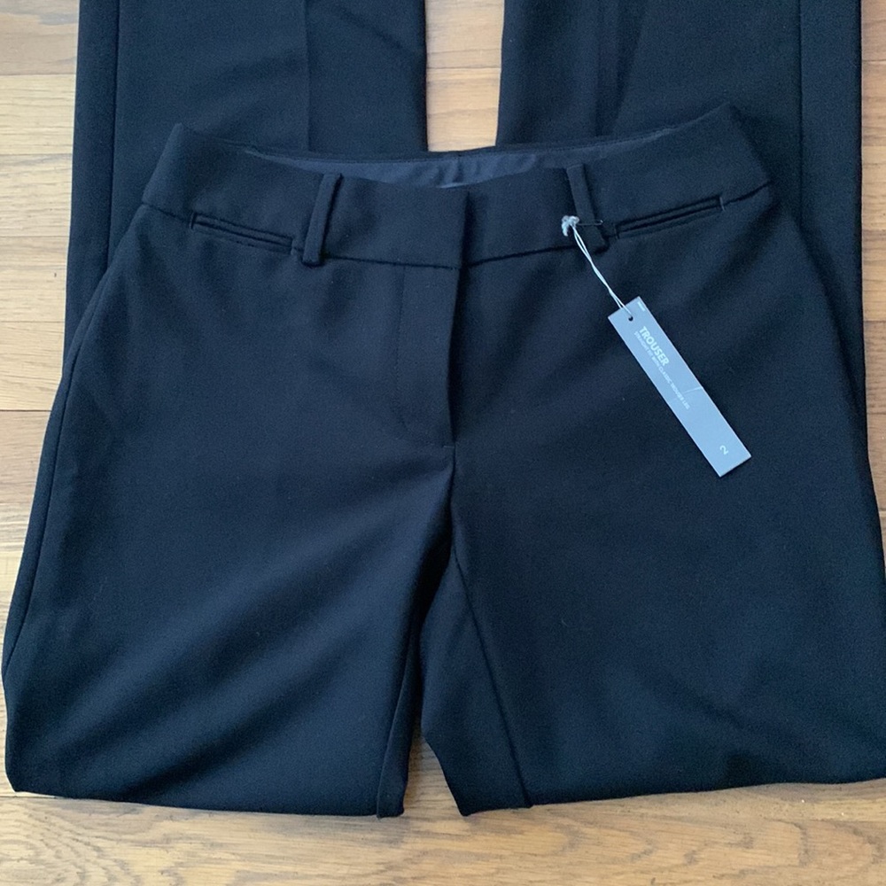 Loft black dress pants trousers in “Julie” fit. Size 2. NWT. - Picture 2 of 12